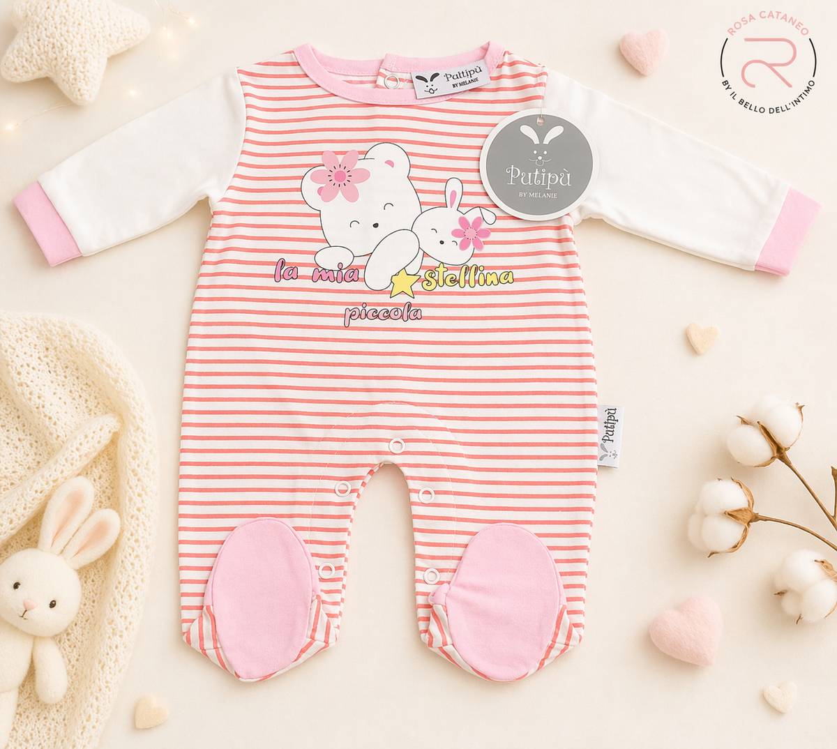 Tutina Neonato OUTLET in Cotone – Art. T529