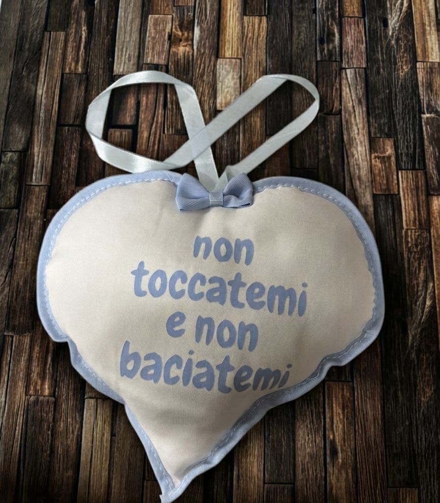 CUORE DECORATIVO DA CULLA E PASSEGGINO NAZARENO GABRIELLI ART. NG3203