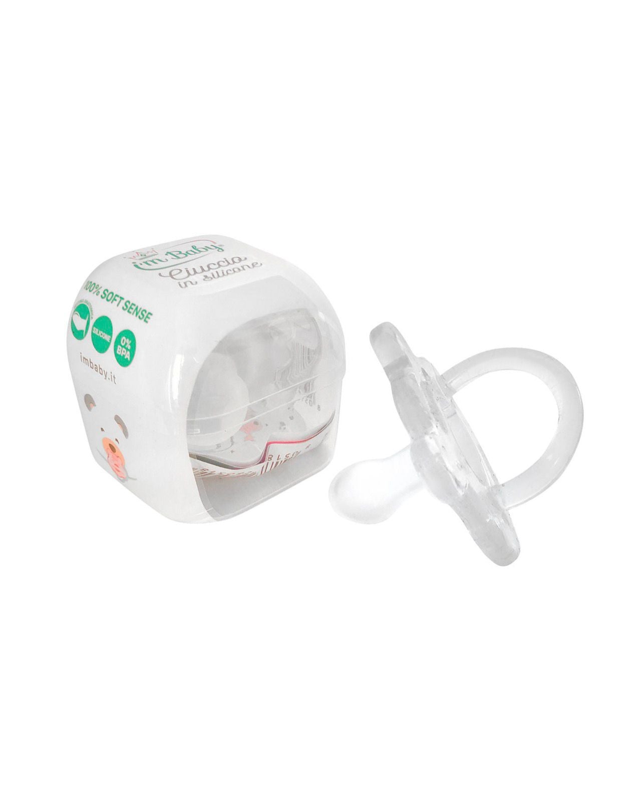 Ciuccio in silicone gommotto 0/6 mesi – I’M BABY