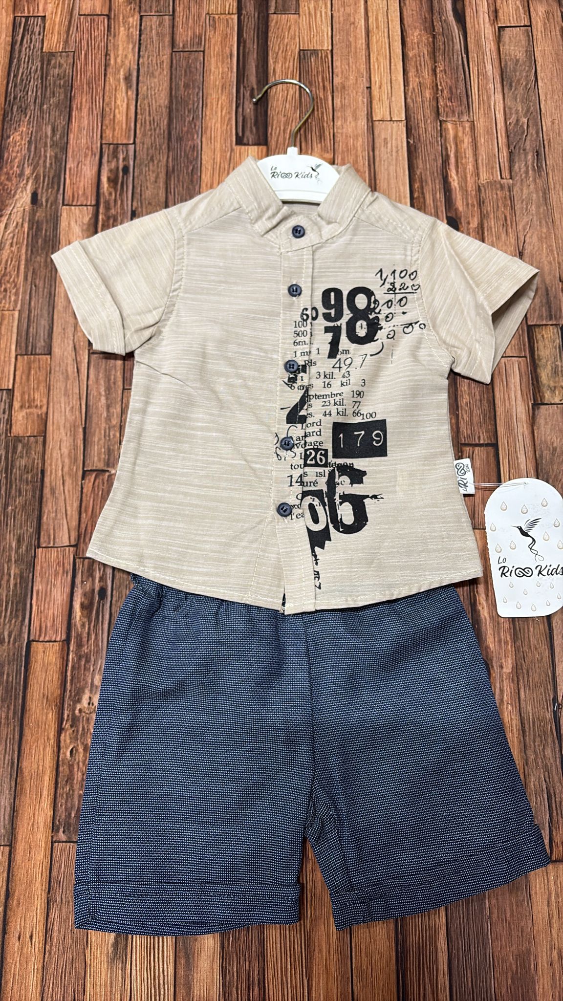 Coordinato in cotone Art. 696