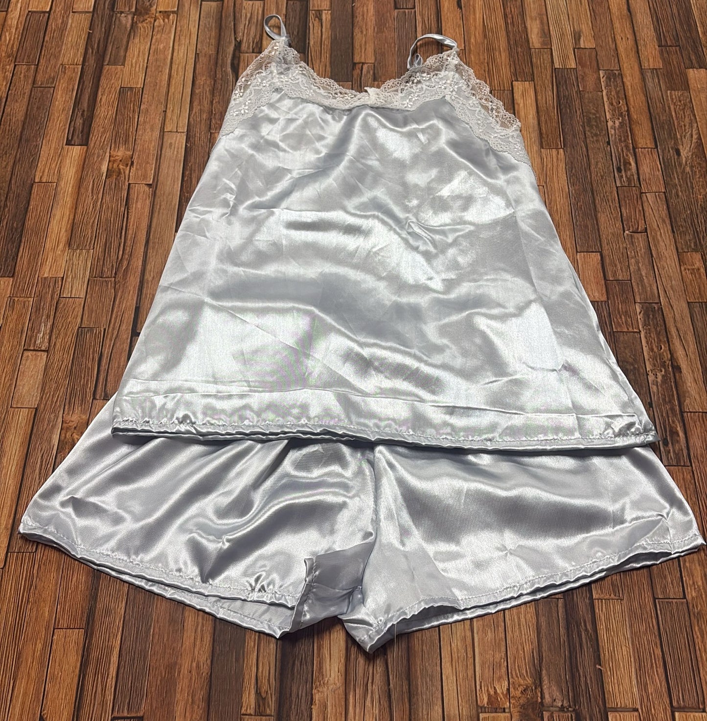 Pigiama Donna in Raso Canotta e Pantaloncino – ART. NOEMI