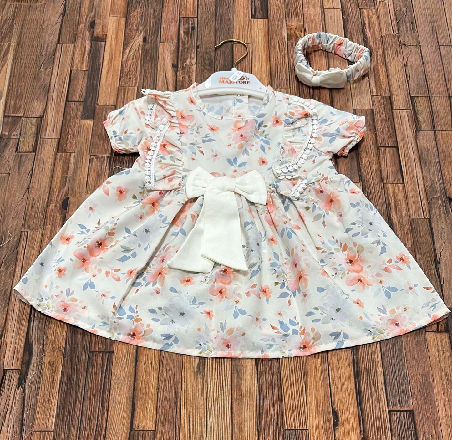 Vestitino Floreale con Fascia 🌸🎀