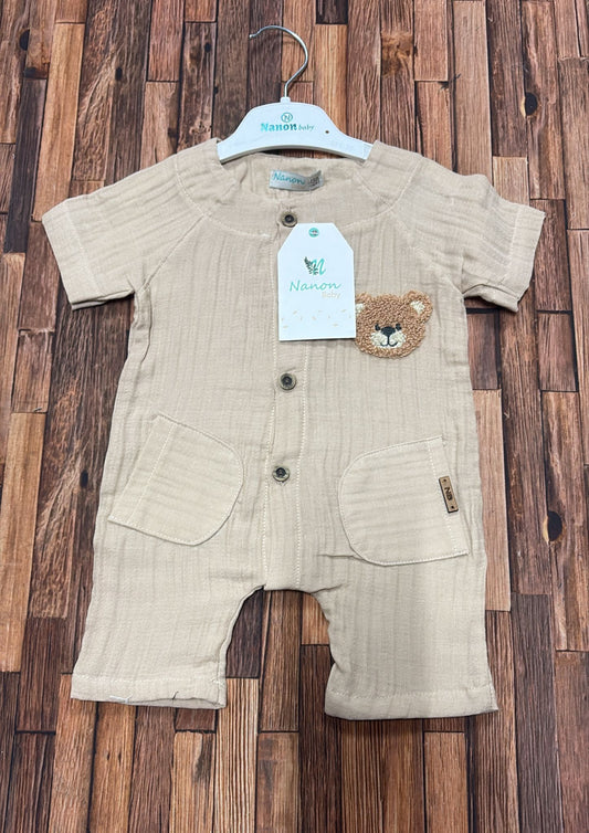 Pagliaccetto Orsetto in Cotone 🧸🤎