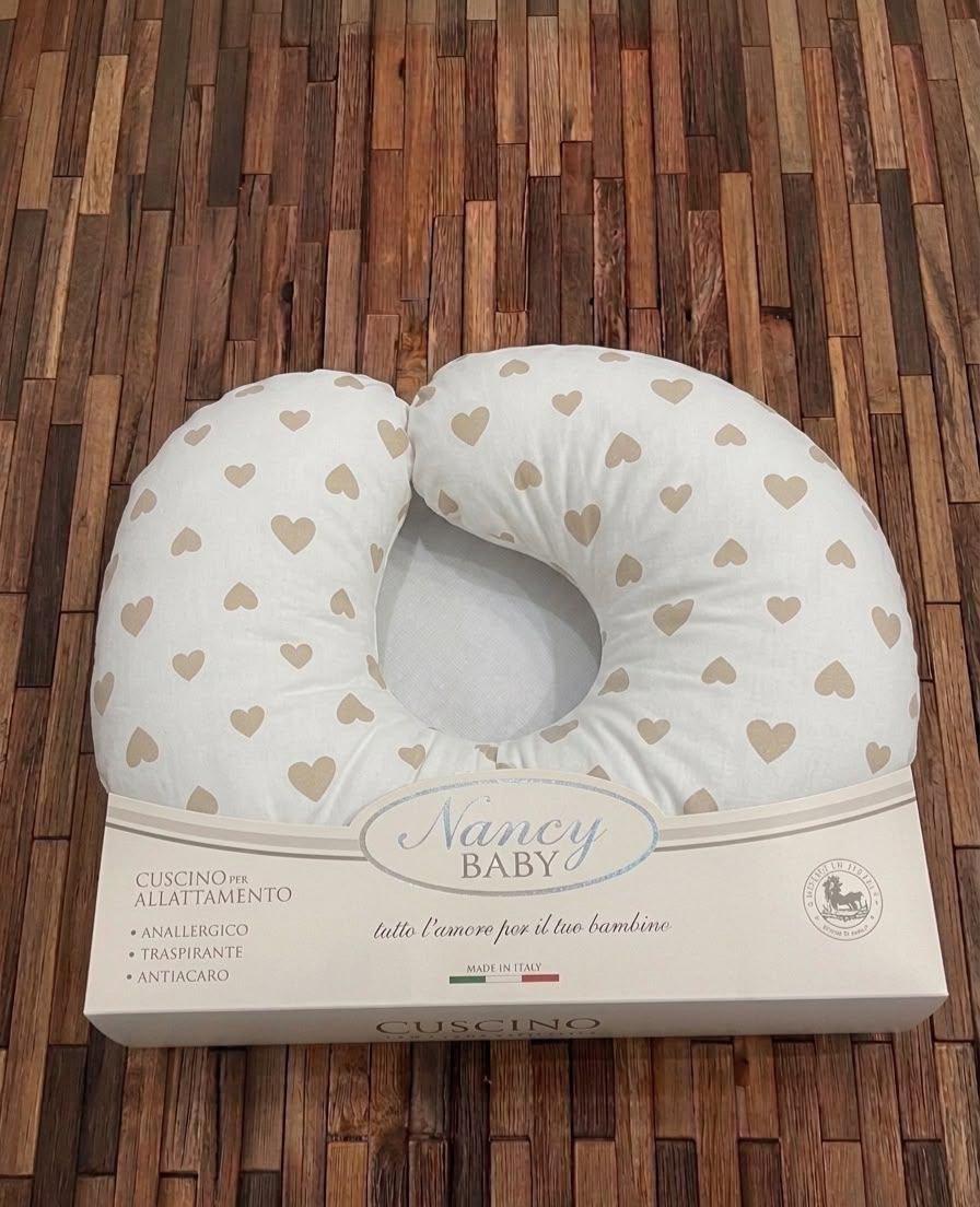 Cuscino Allattamento Nancy Baby Anallergico Traspirante Antiacaro Made in Italy