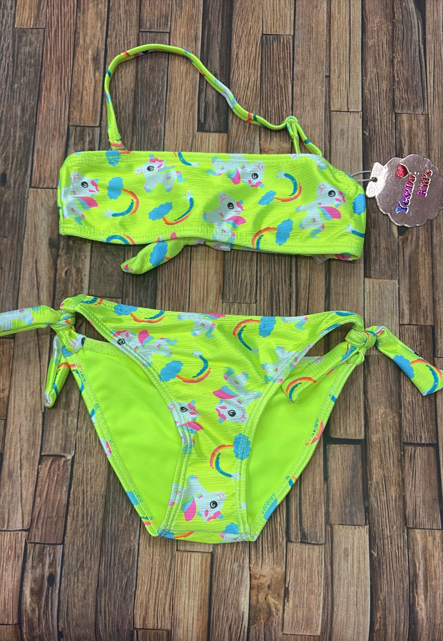 Costume Bambina 2 Pezzi Unicorno Sottodonna A-9308
