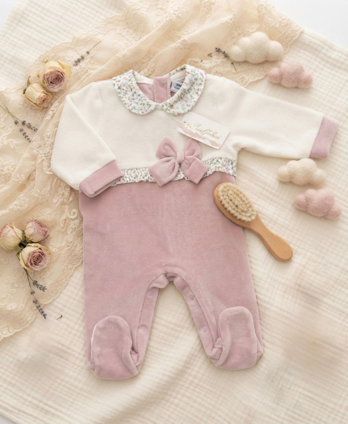 Tutina Ciniglia Neonata I Batuffolini Art. B548/5F