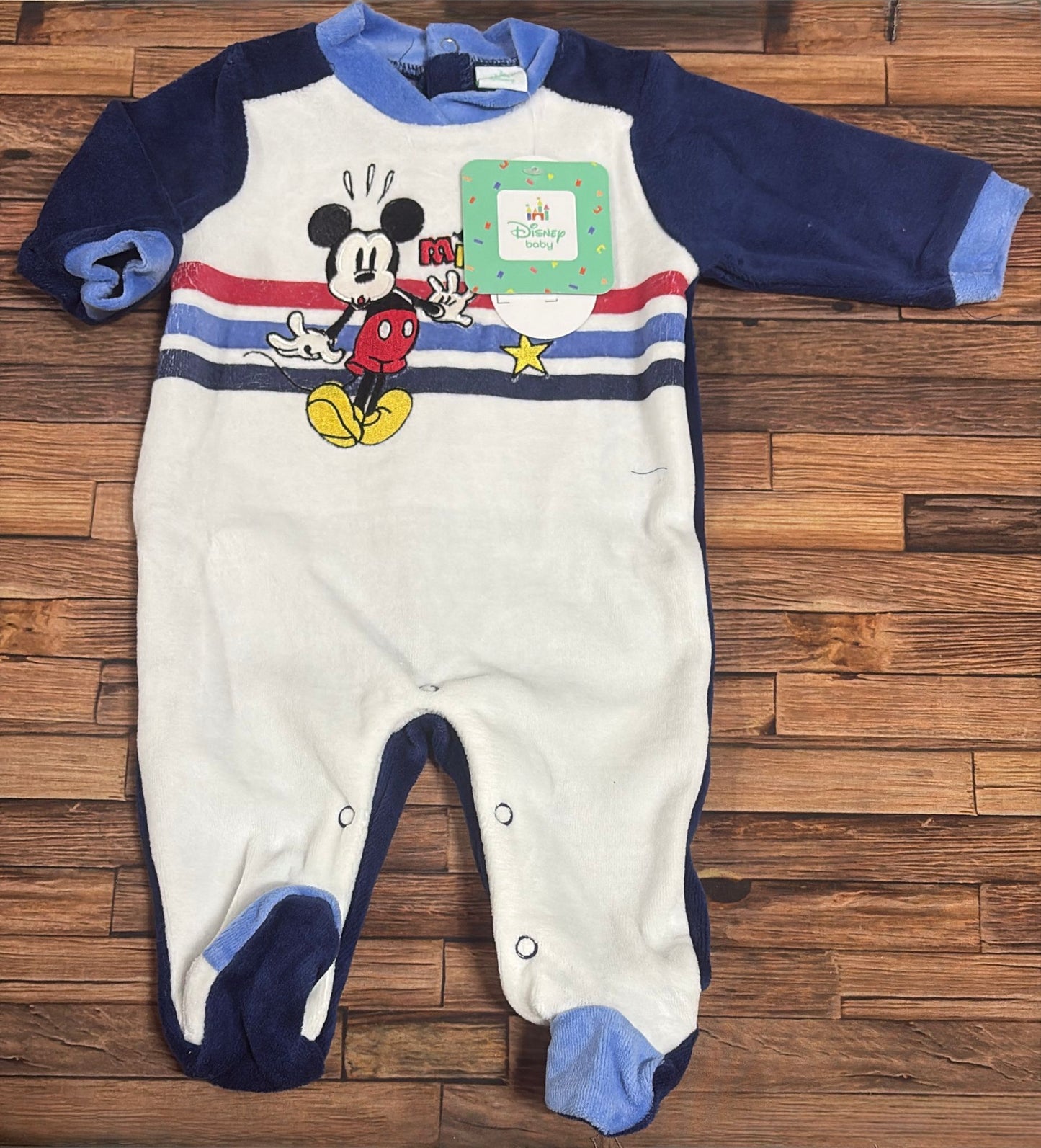 Tutina in Ciniglia Disney Mickey Mouse per Neonato.