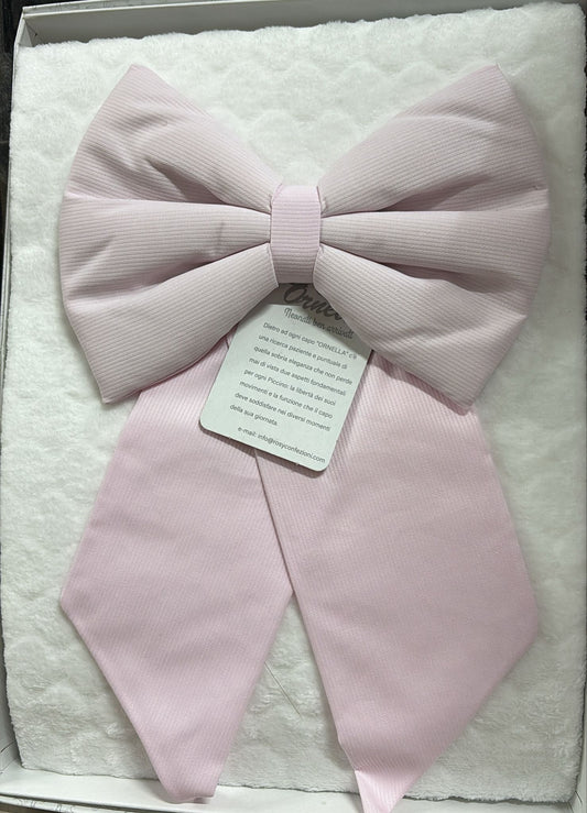 Copertina Passeggino in Pellicciotto con Maxi Fiocco Ornella.