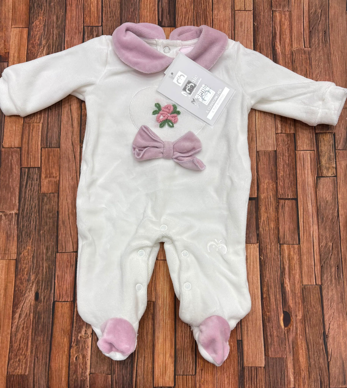 Tutina in Ciniglia Femminuccia “Melanie” – Art. TC116