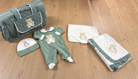 Set Uscita Nascita Tutina + Copertina TENEROTTI – Art. SNBA-1494-M3