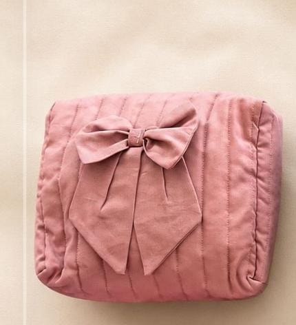 Pochette Trapuntata con Fiocco