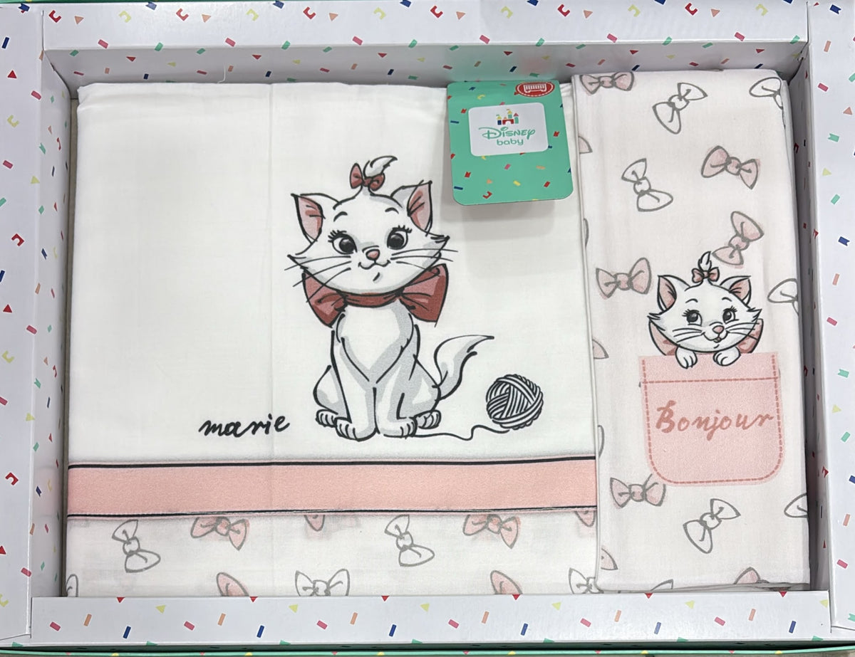 Lenzuola Culla Disney Baby 3 Pezzi – Simba e Marie