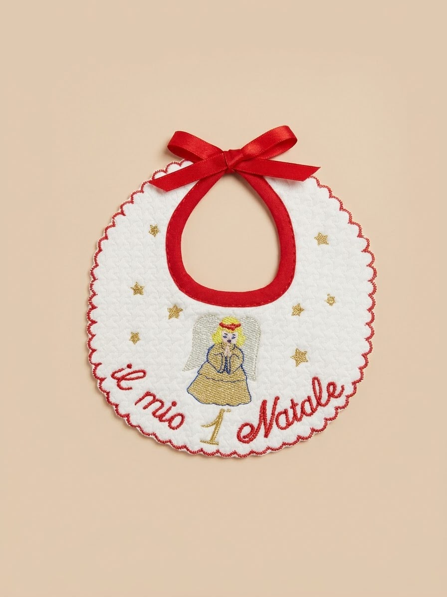 Bavette Natalizie Neonato Nancy Baby – Il Mio Primo Natale