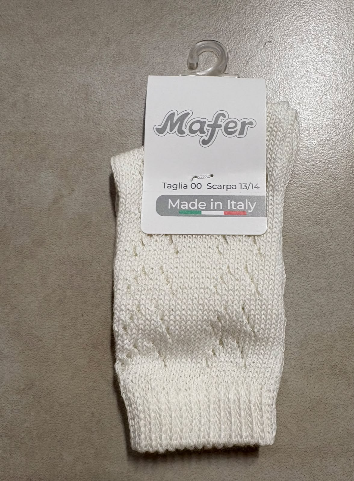 Calza Lunga Neonato Traforata Mafer – Mod. BFL9236S