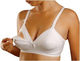 Reggiseno Allattamento Aris Bianco in Cotone Apertura Frontale Art. 432