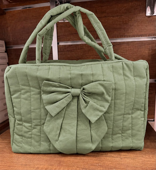 Borsa Mamma Trapuntata con Fiocco