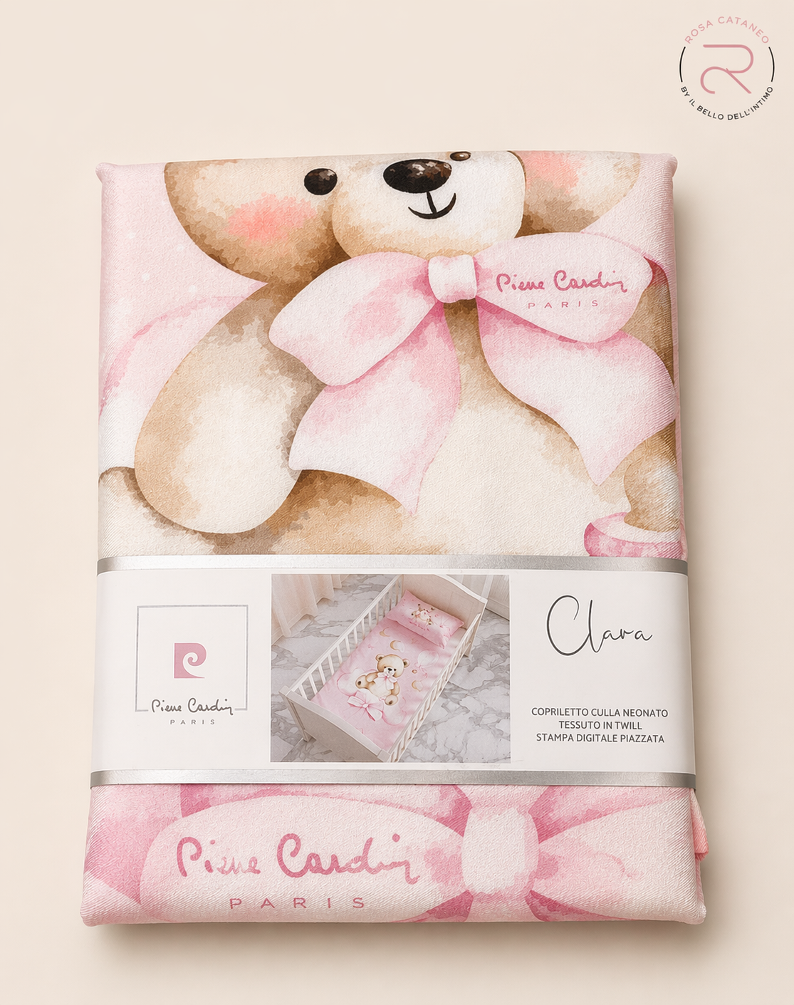 Copertina neonato in cotone Pierre Cardin per Culla