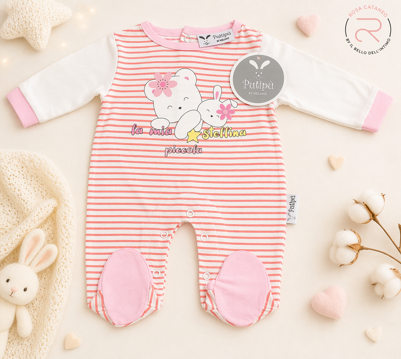 Tutina Neonato in Cotone – Art. T529