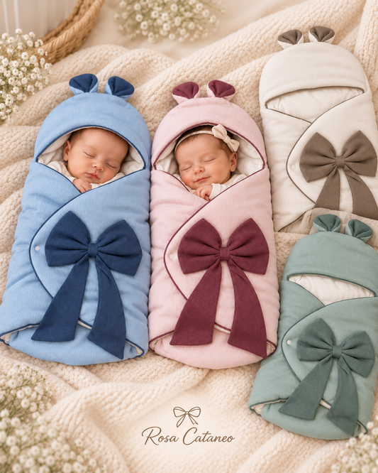 Baby Sacco Nanna Neonato Nazareno Gabrielli con Fiocco – NG-5772
