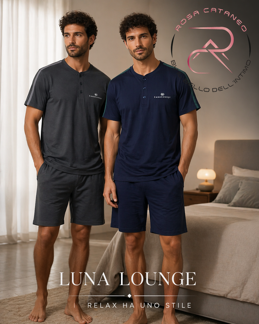 Pigiama uomo in cotone – KURT | LUNA LOUNGE