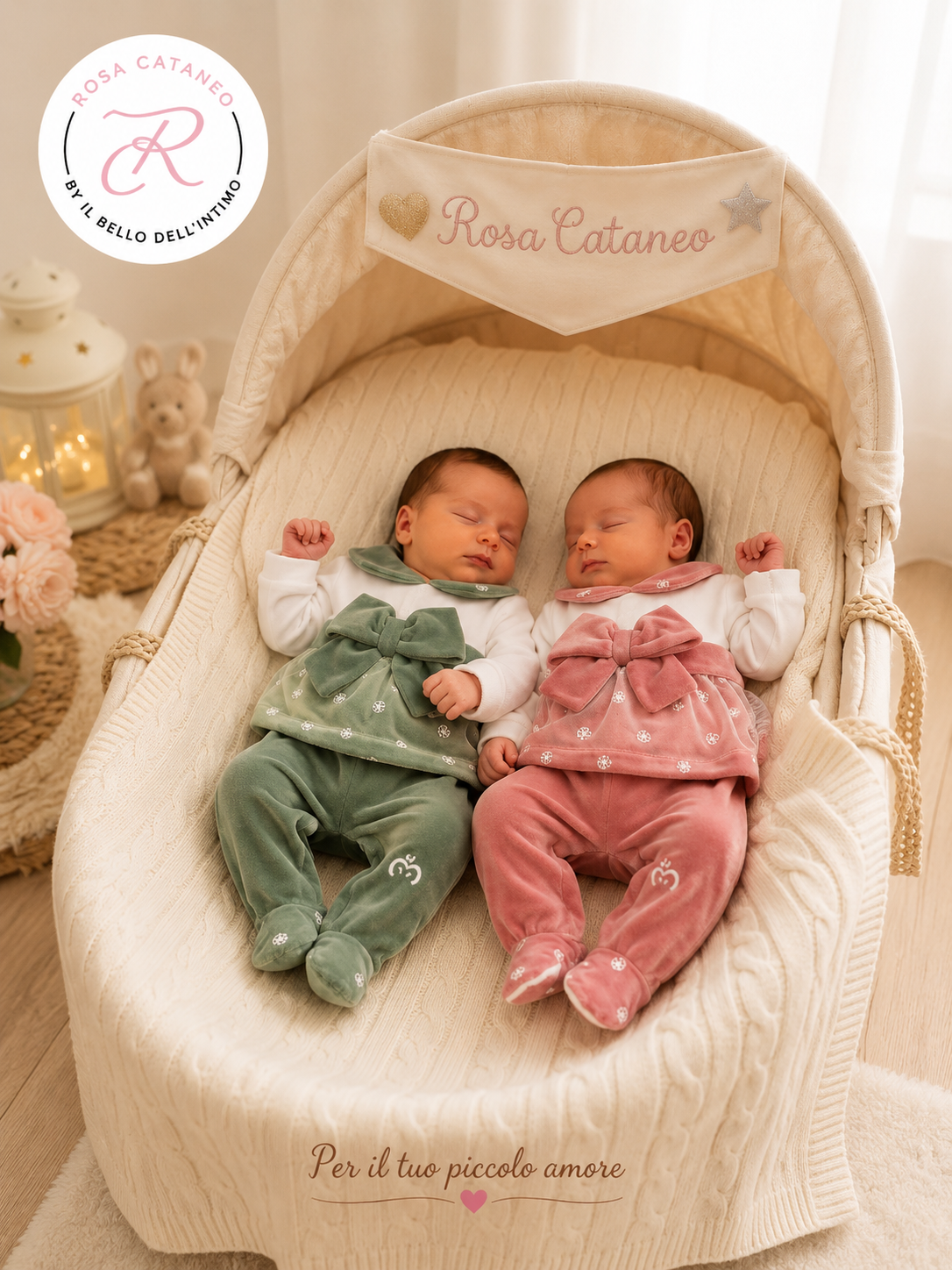 Clinico 2 Pezzi in Ciniglia Femminuccia “Melanie” – Art. SC109