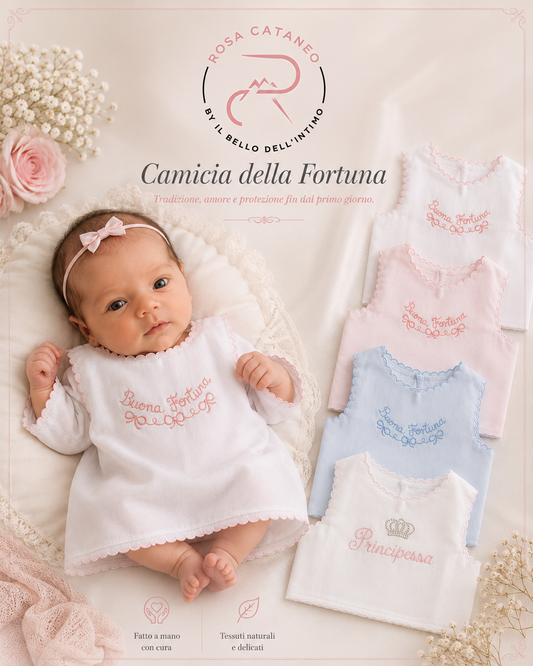Camicina Porta Fortuna Neonati 👶✨