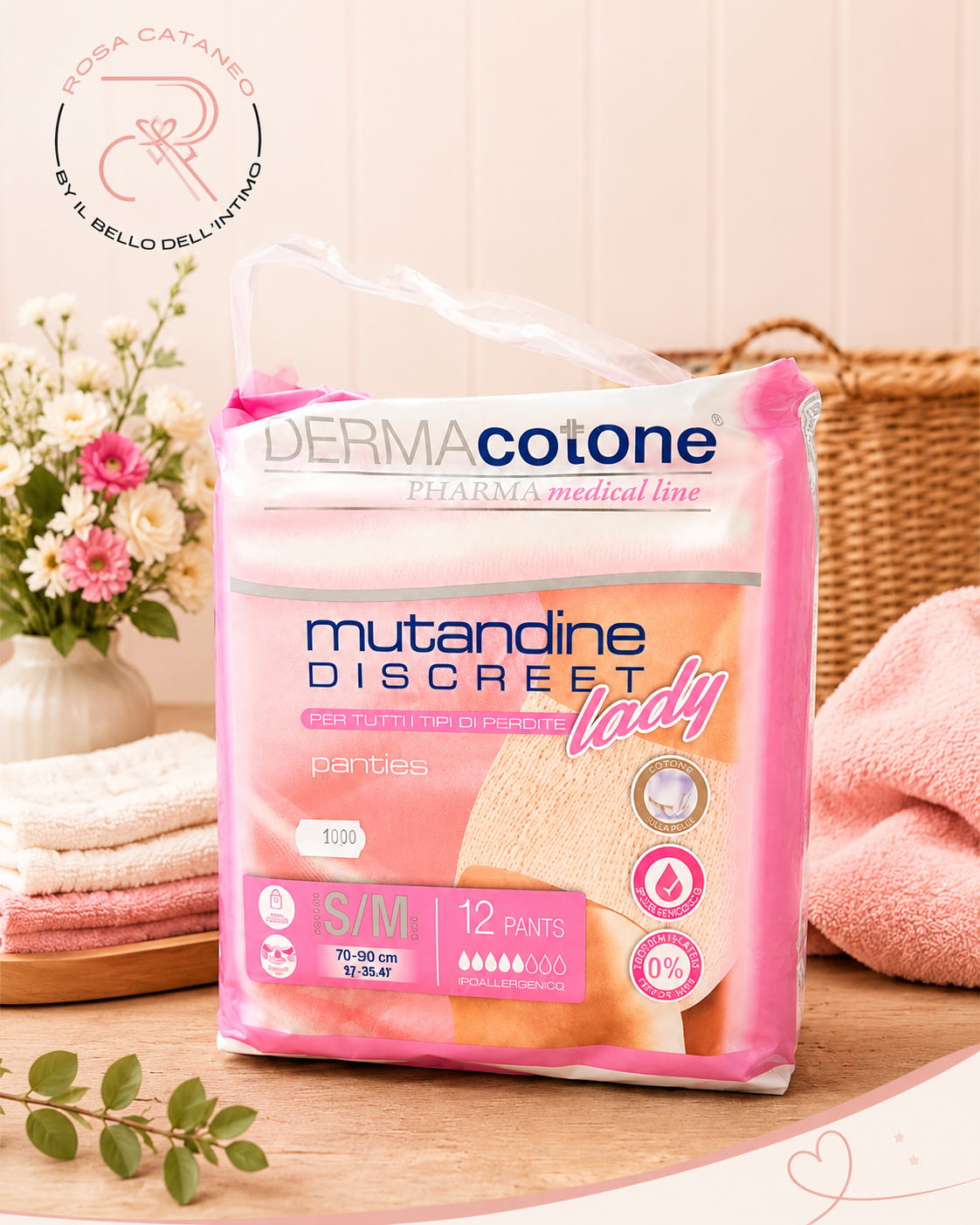 Mutandine Assorbenti Discreet Lady – Derma Cotone