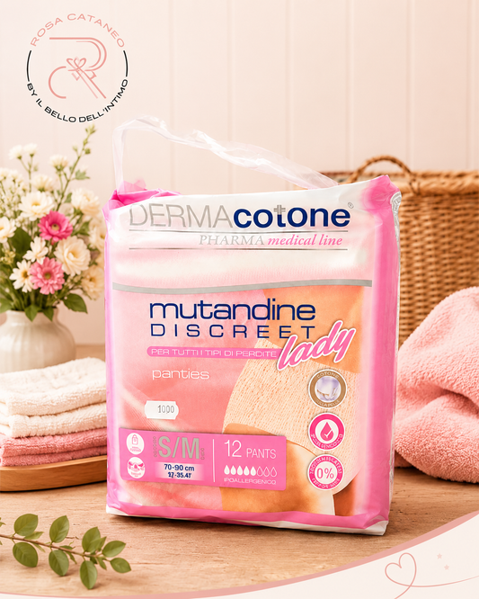 Mutandine Assorbenti Discreet Lady – Derma Cotone