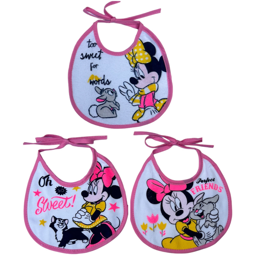 TRIS BAVETTE DISNEY MINNIE