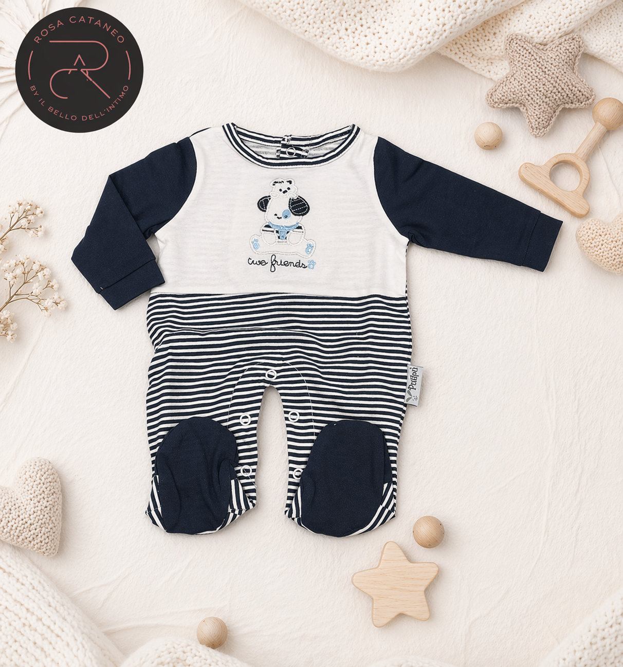 Tutina neonato in cotone – ART. T523