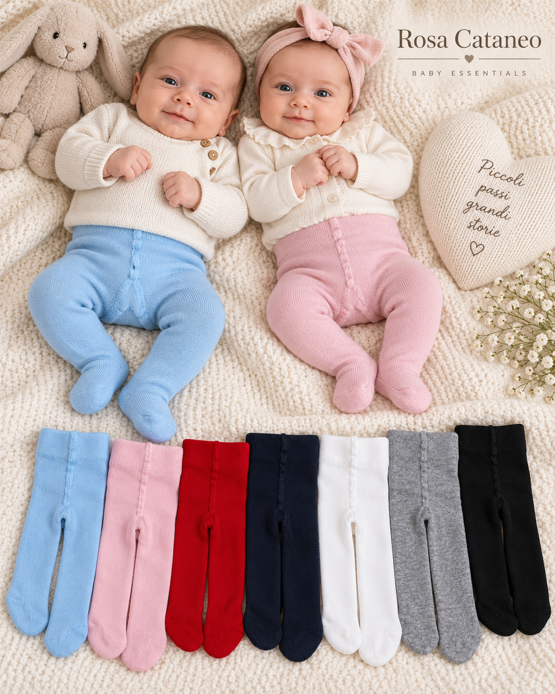 Calzamaglie Neonato in Caldo Cotone Elasticizzato – Art. 0000