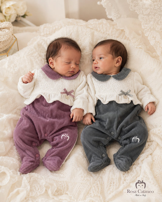 Tutina in Ciniglia Neonata Melanie Art. TC112