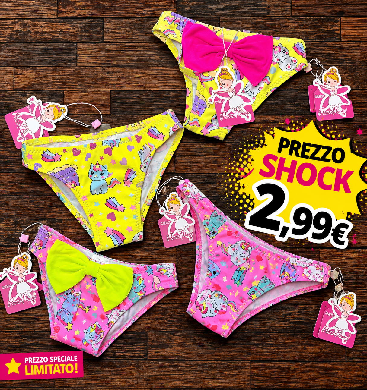 Costume Slip Neonata con Fiocco – Art. LA592