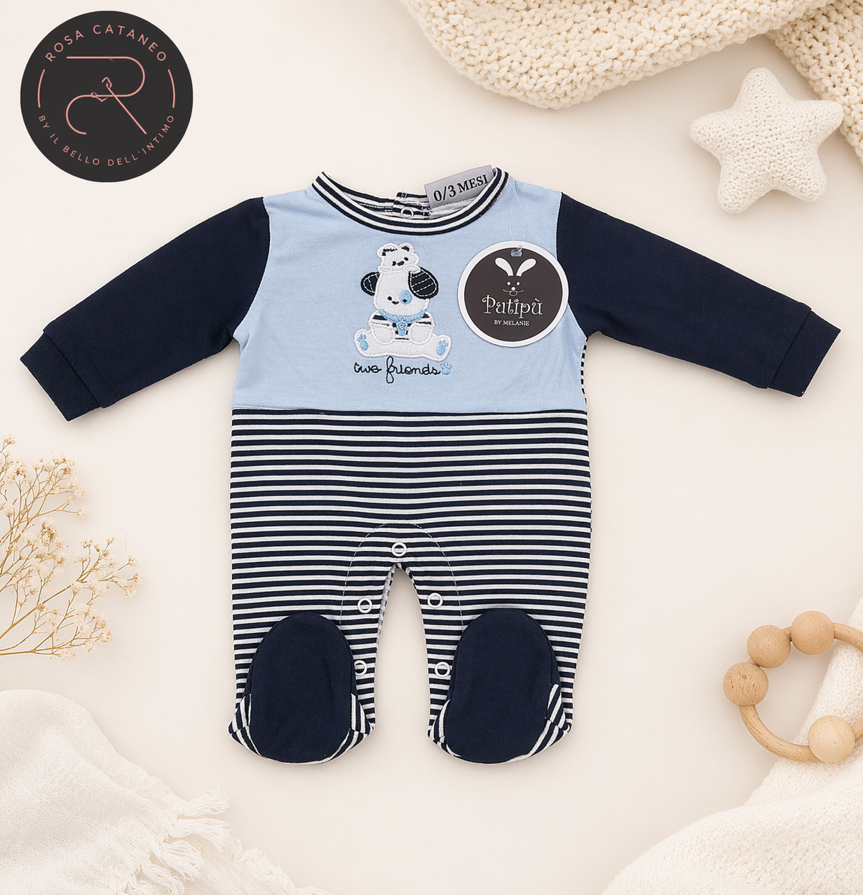 Tutina neonato in cotone – ART. T523