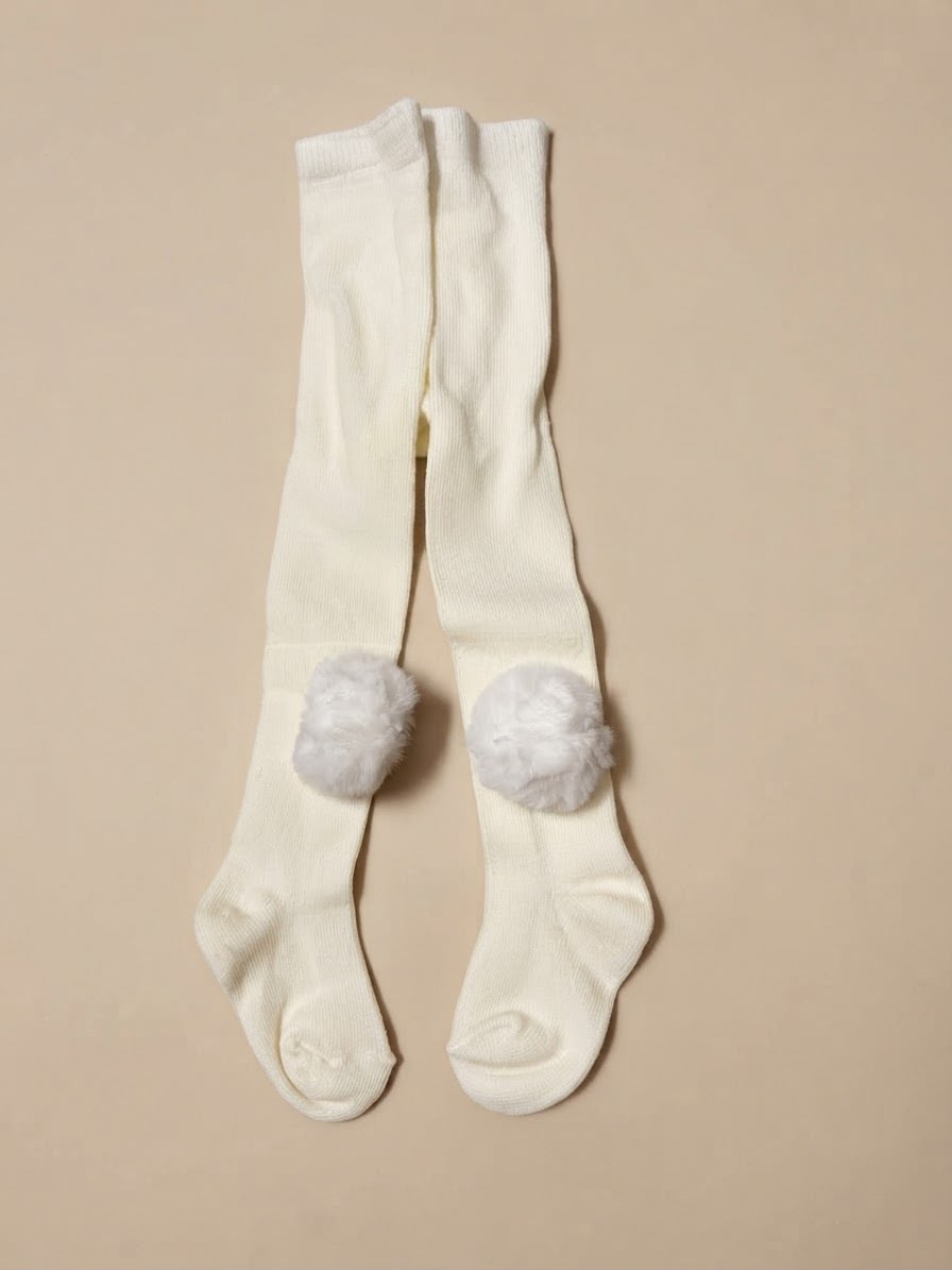 Calzamaglia Neonata con Pon Pon Batuffolini – Art. B579