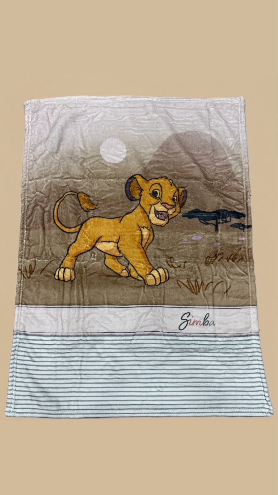 Copertina Neonato in Pile Disney Baby – Simba e Marie (Minou)
