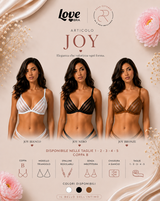 JOY | Reggiseno Balconcino in Tulle Love and Bra