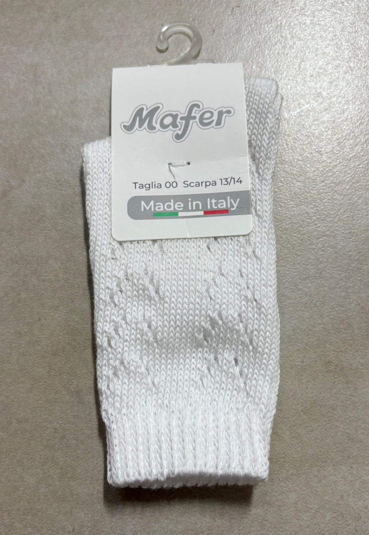 Calza Lunga Neonato Traforata Mafer – Mod. BFL9236S