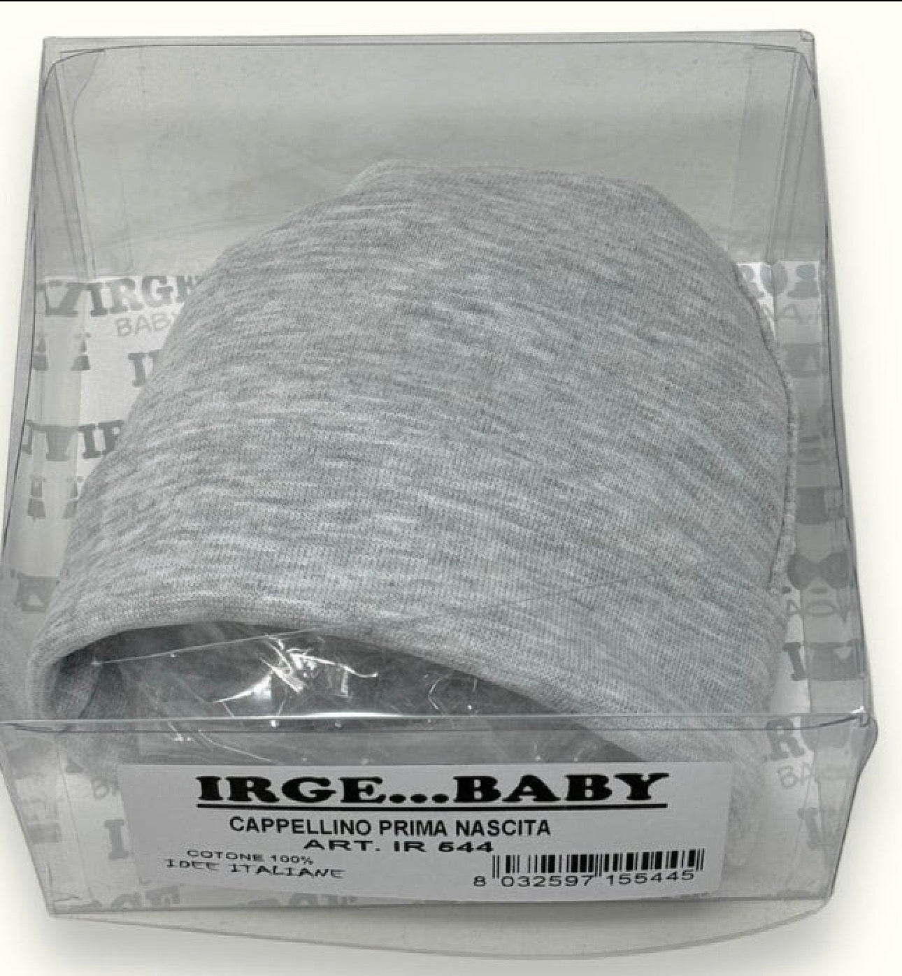 ✨ Cappellino Neonato in Cotone Irge ✨