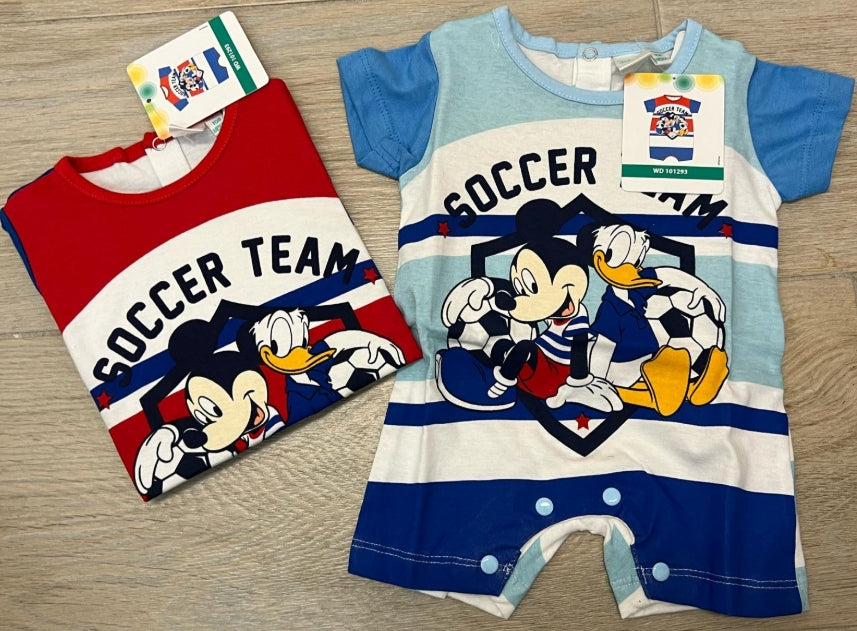 Pagliaccetto neonato Topolino – Linea Disney Art. WD101293