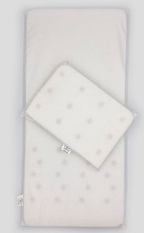 Materassino e Cuscino Antisoffoco per Passeggino e Carrozzina – Nancy Baby