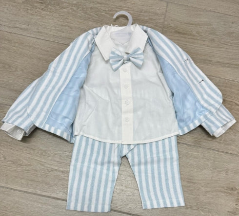 Completo neonato RIGHE – 4 pezzi