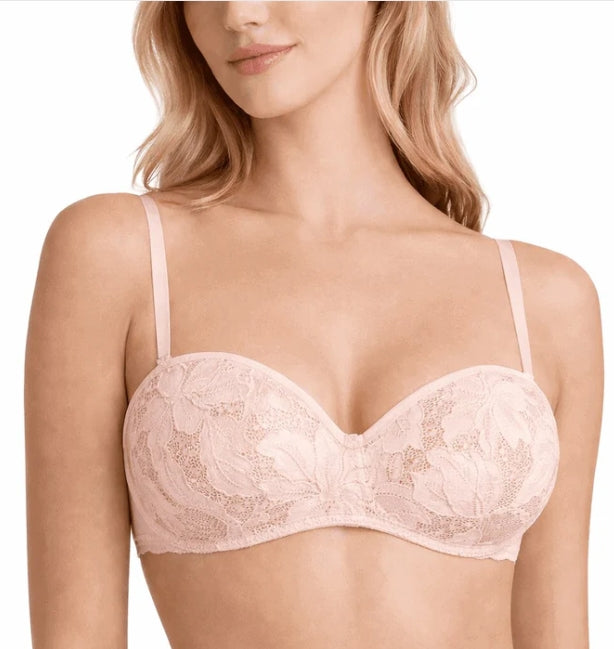 Taylor | Reggiseno Fascia Coppa C in Pizzo con Spalline Removibili Love and Bra