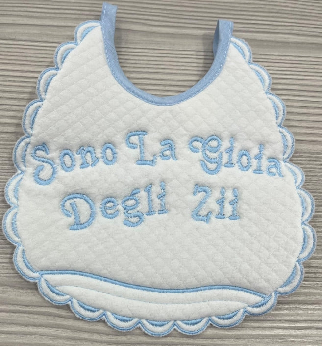 BAVETTA “ SONO LA GIOIA DEGLI ZII”