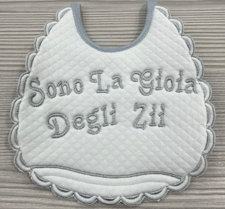 BAVETTA “ SONO LA GIOIA DEGLI ZII”