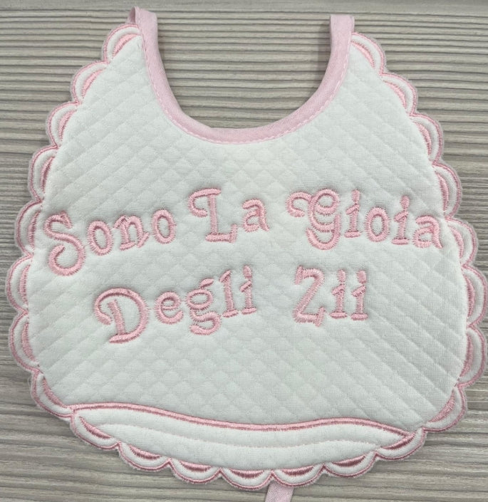 BAVETTA “ SONO LA GIOIA DEGLI ZII”