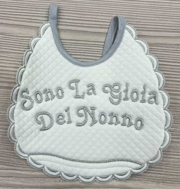 BAVETTA "SONO LA GIOIA DEL NONNO"