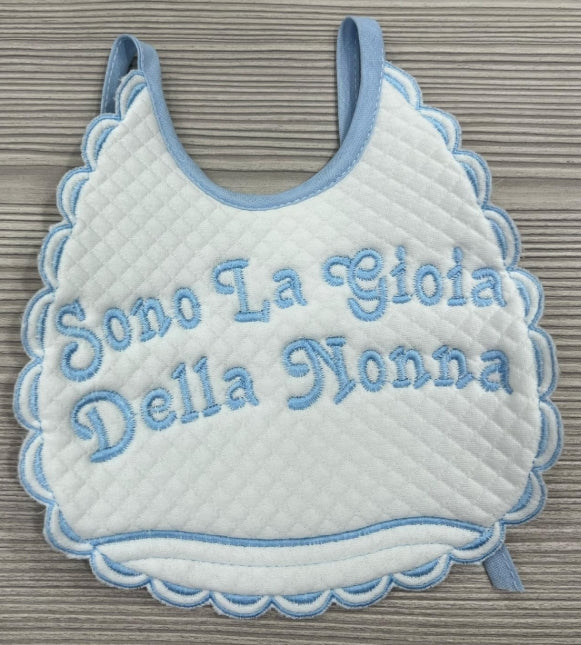 BAVETTA "SONO LA GIOIA DELLA NONNA "