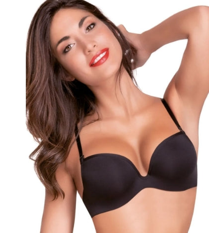 MERAVIGLIOSO | Reggiseno Fascia Super Push-Up in Microfibra Love and Bra