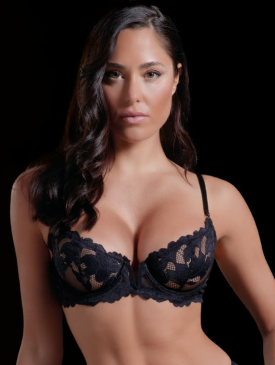 NORAH | Reggiseno Balconcino Coppa C in Pizzo Love and Bra